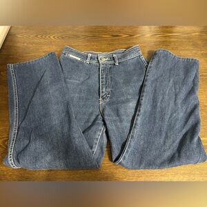 Vintage Gitano Mom Jeans 90s High Rise Tapered Straight Leg Petite 00P Waist 24